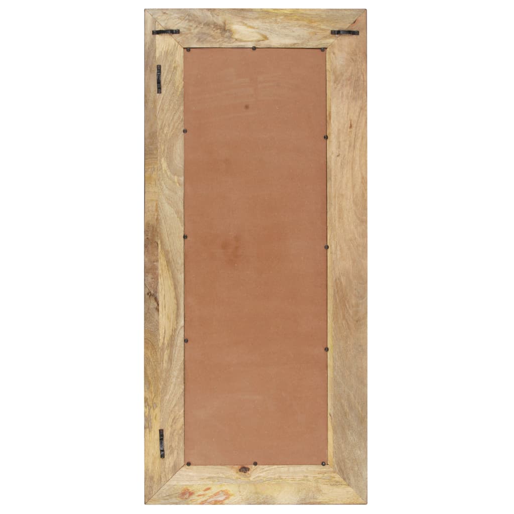 Mirror, 110x50cm, solid mango wood