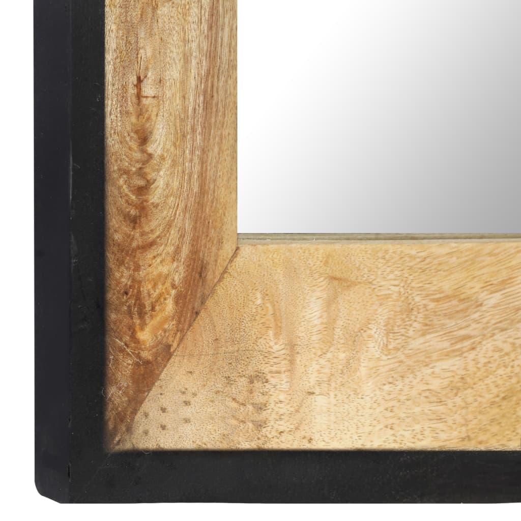 Mirror, 110x50cm, solid mango wood