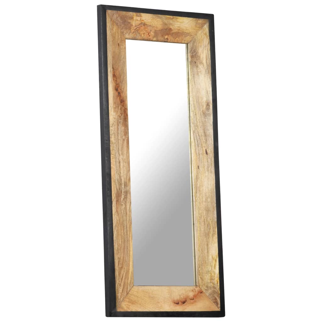 Mirror, 110x50cm, solid mango wood