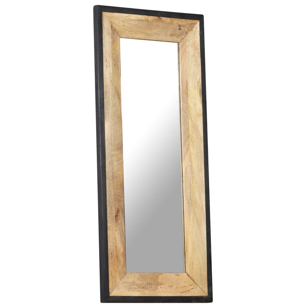 Mirror, 110x50cm, solid mango wood