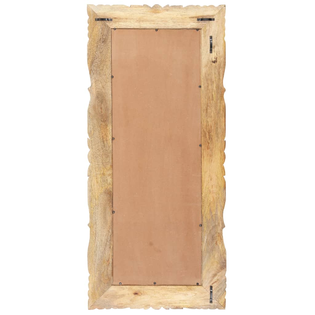 Mirror, 110x50cm, solid mango wood