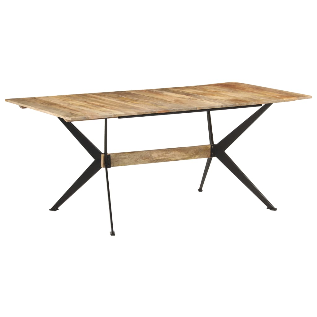 Valgomojo stalas, 180x90x76cm, mango medienos masyvas