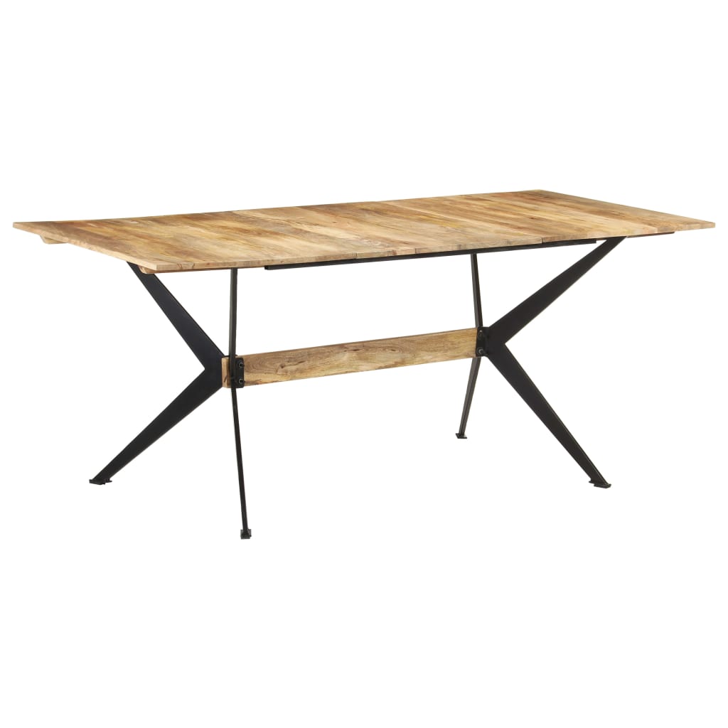 Valgomojo stalas, 180x90x76cm, mango medienos masyvas
