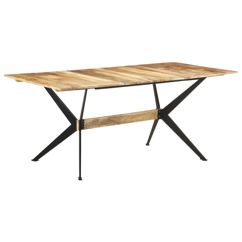 Valgomojo stalas, 180x90x76cm, mango medienos masyvas