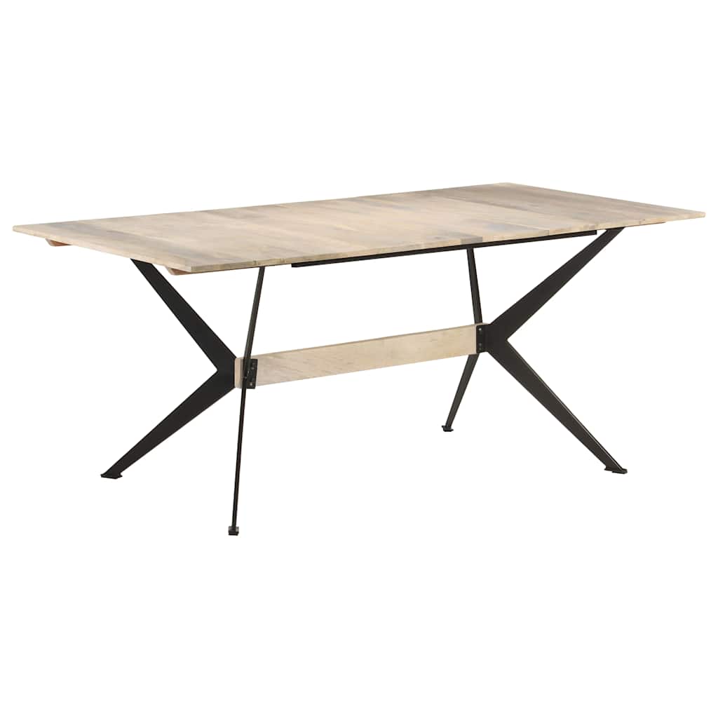 Valgomojo stalas, 180x90x76cm, mango medienos masyvas