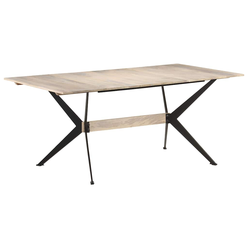 Valgomojo stalas, 180x90x76cm, mango medienos masyvas