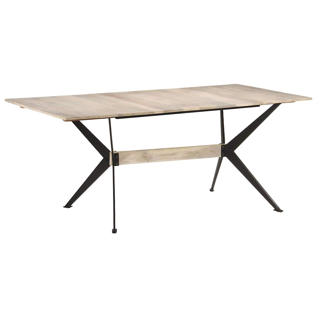 Valgomojo stalas, 180x90x76cm, mango medienos masyvas