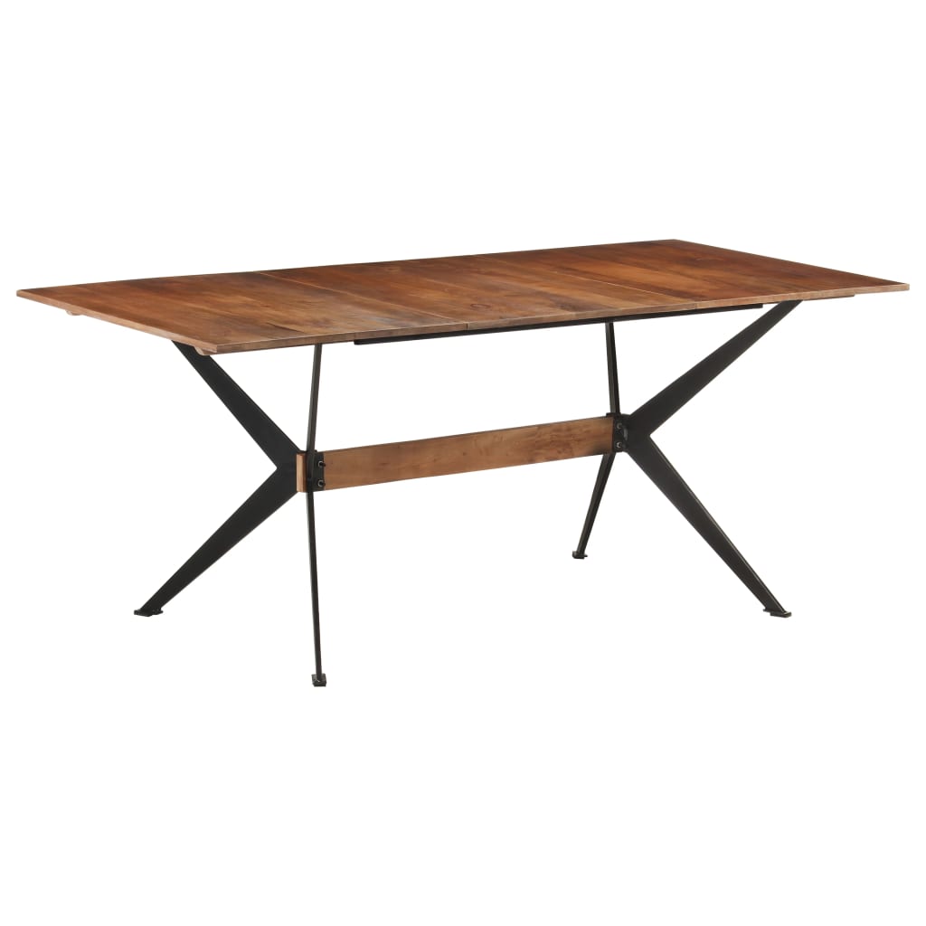 Valgomojo stalas, 180x90x76cm, mango medienos masyvas