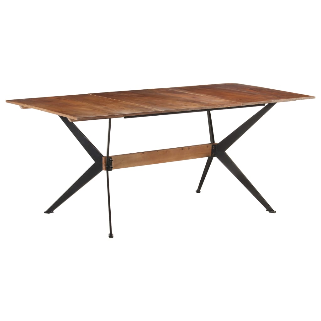Valgomojo stalas, 180x90x76cm, mango medienos masyvas