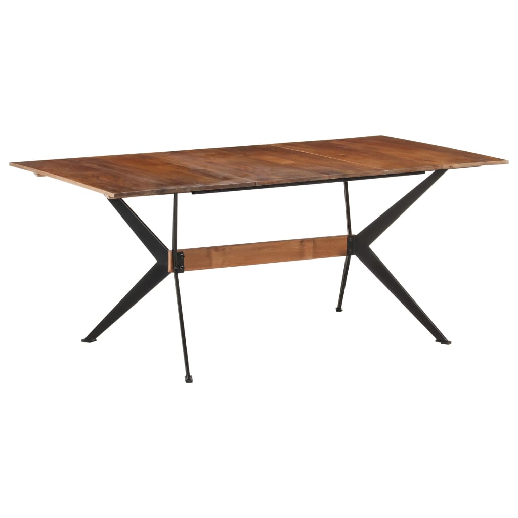 Valgomojo stalas, 180x90x76cm, mango medienos masyvas