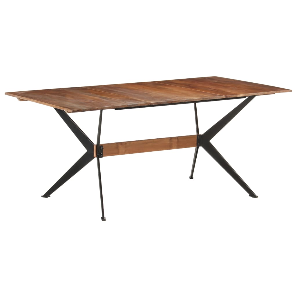 Valgomojo stalas, 180x90x76cm, mango medienos masyvas