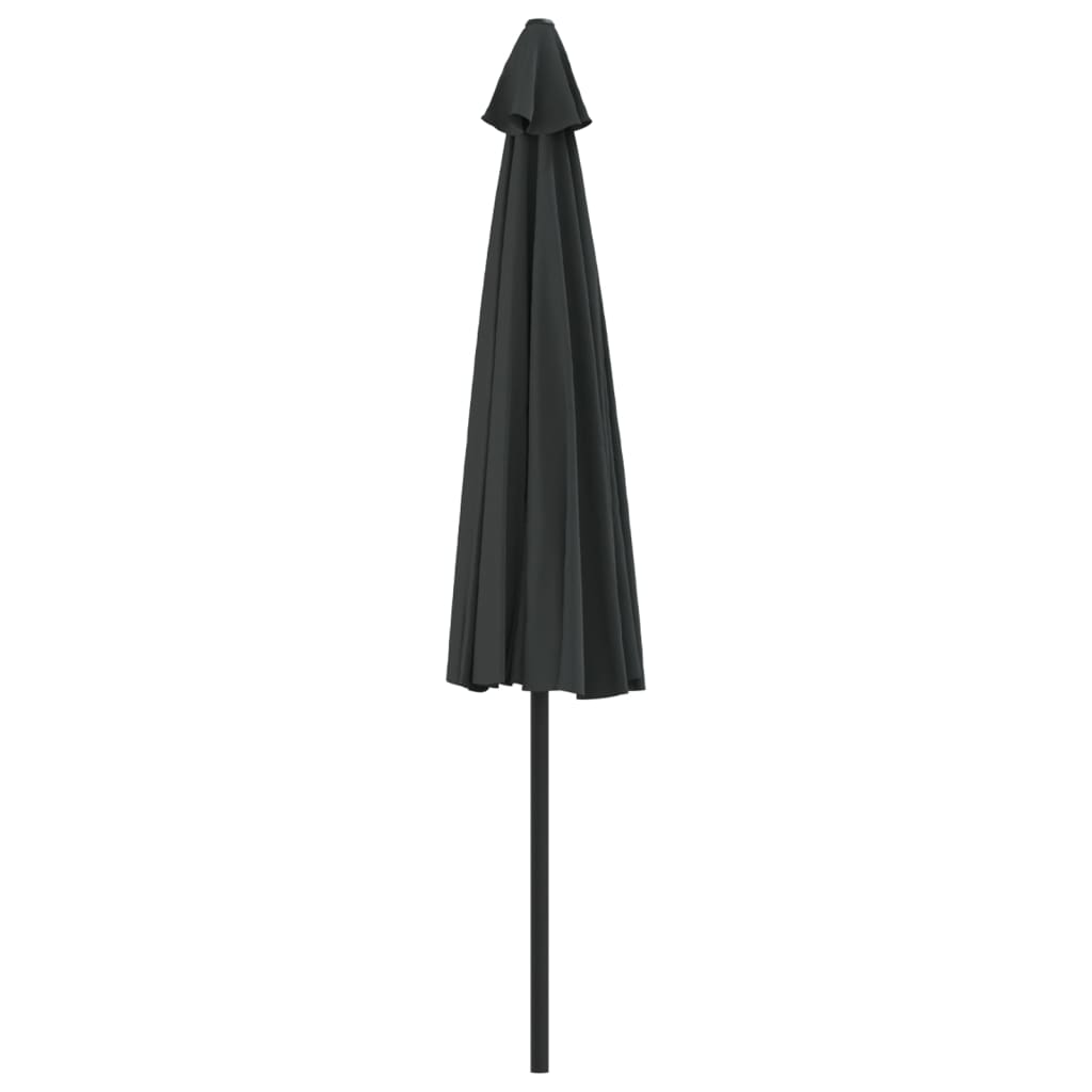 Sodo skėtis BROCK, juoda, 300x155x223cm