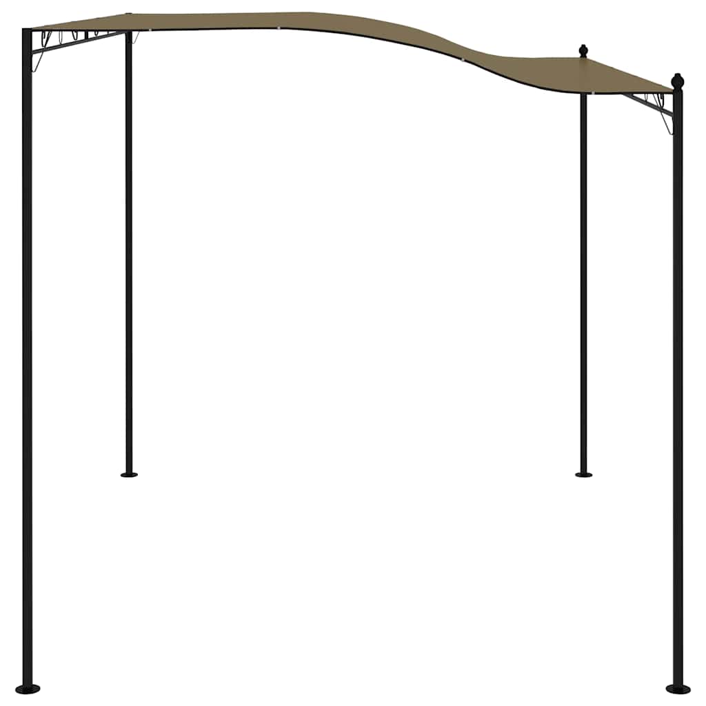 Saulessargs JADE, pelēkbrūns, 3x2,4m
