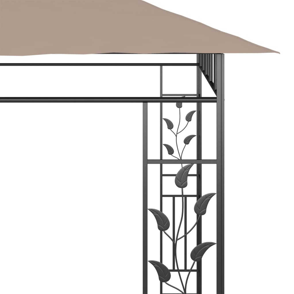 Lapene ar tīklu JADE, tauf, 6x3m