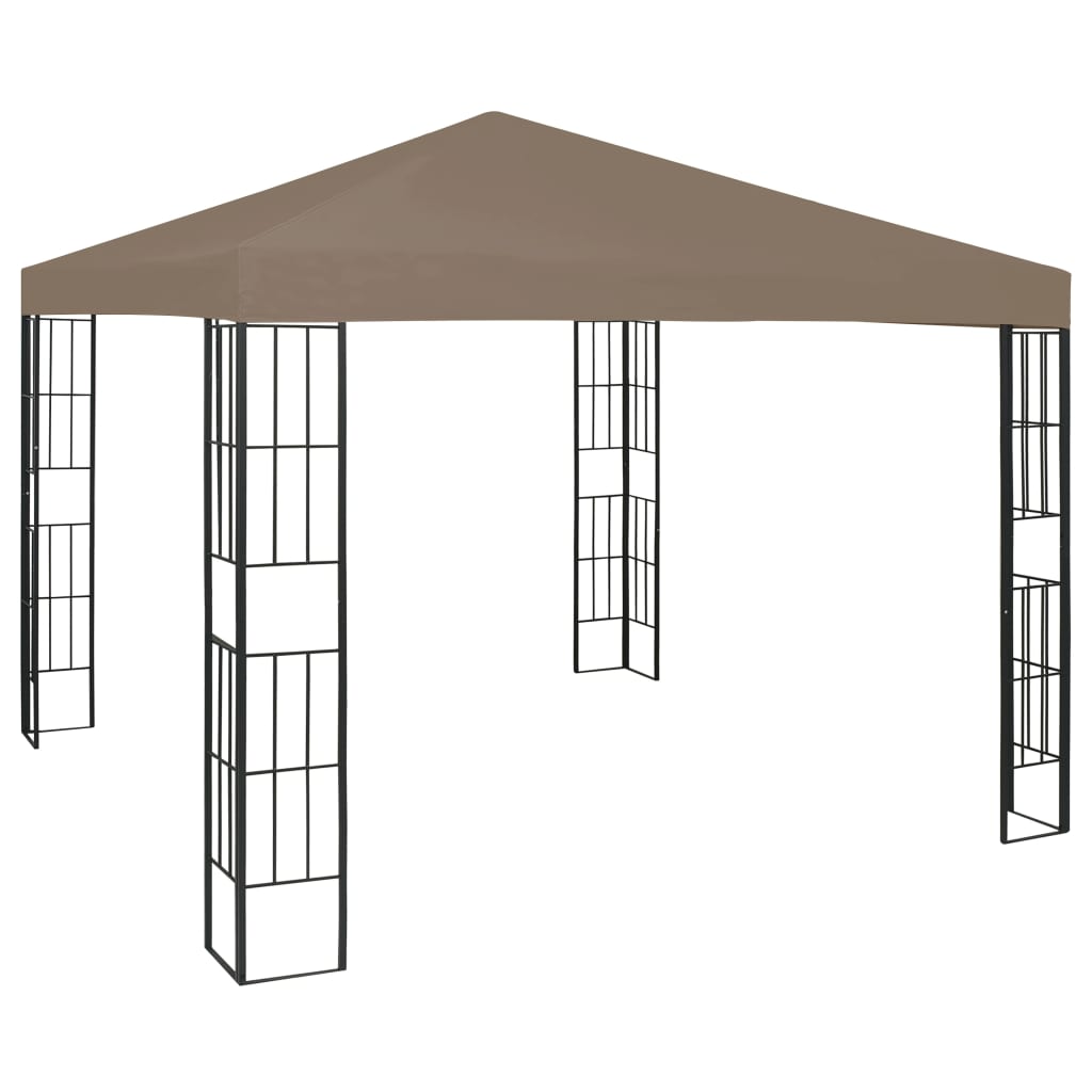 JADE Gazebo, taupe, 3x3m
