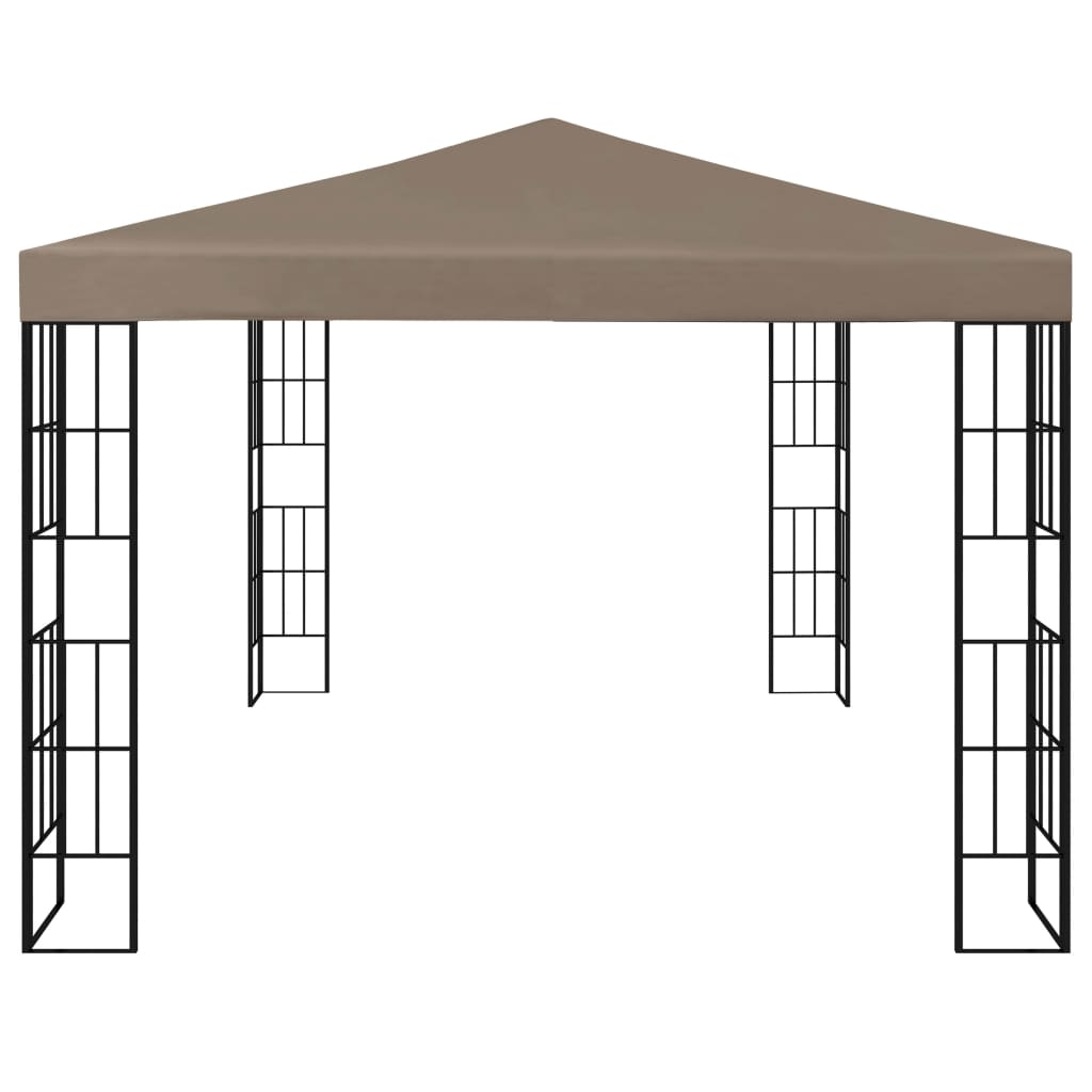 Pavėsinė, taupe spalvos, 4x3m