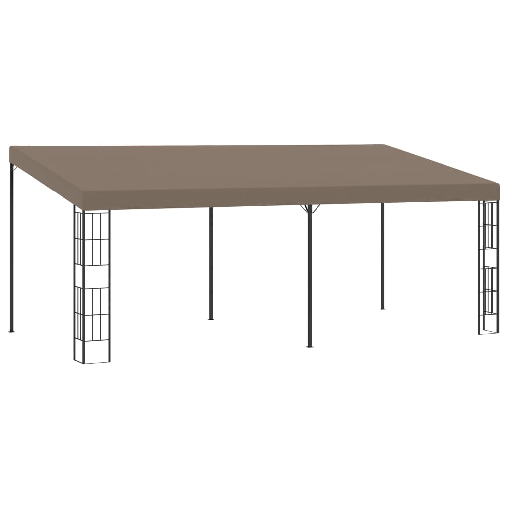 Gazebo JADE, taupe, 6x3m