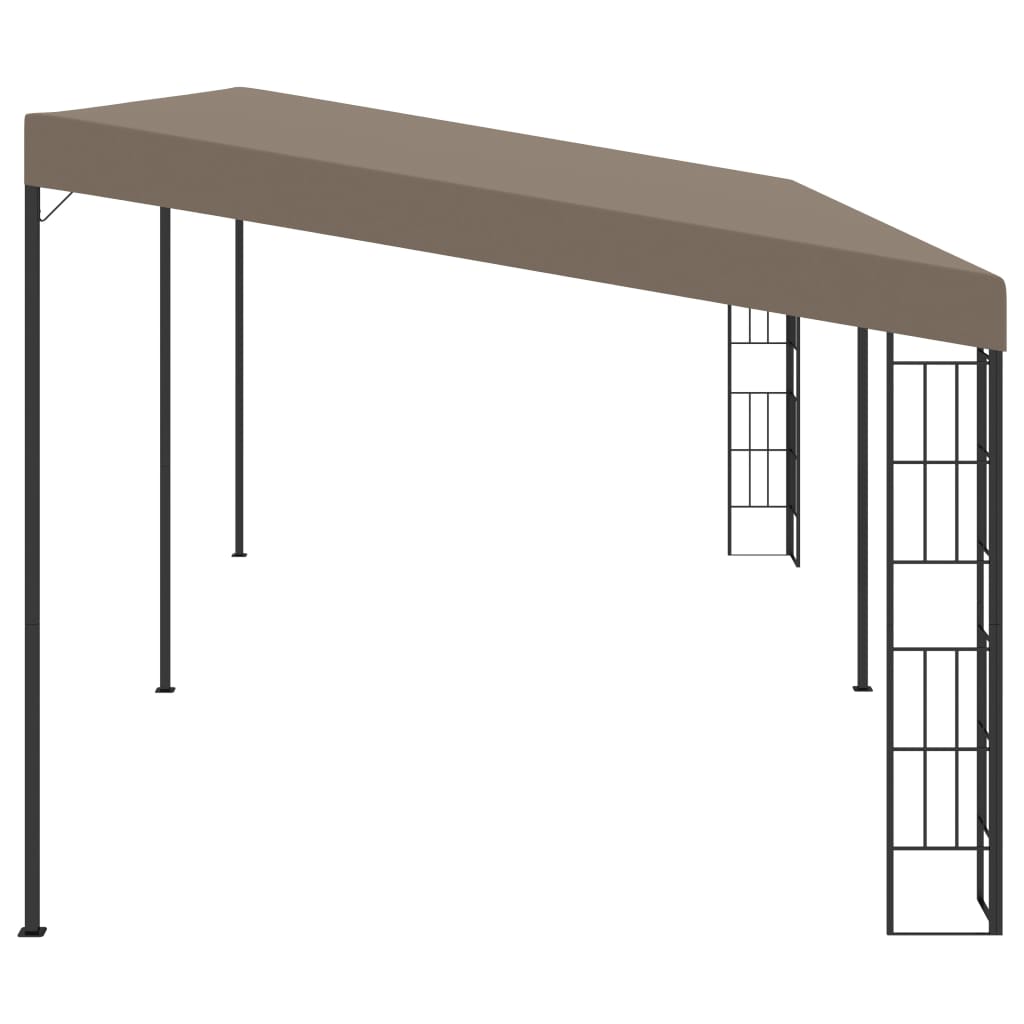 Gazebo JADE, taupe, 6x3m