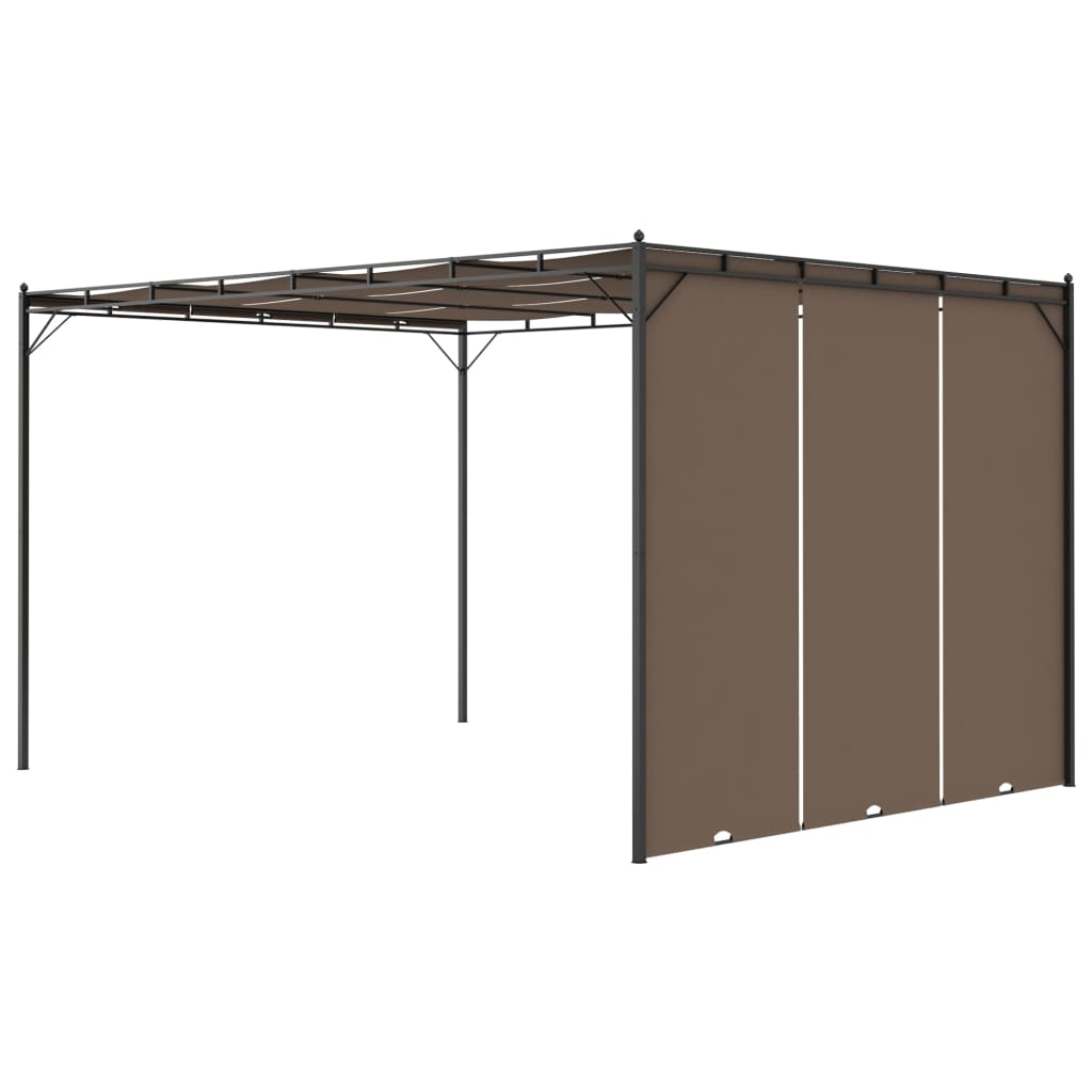 Pergola JADE, taupe, 4x3m