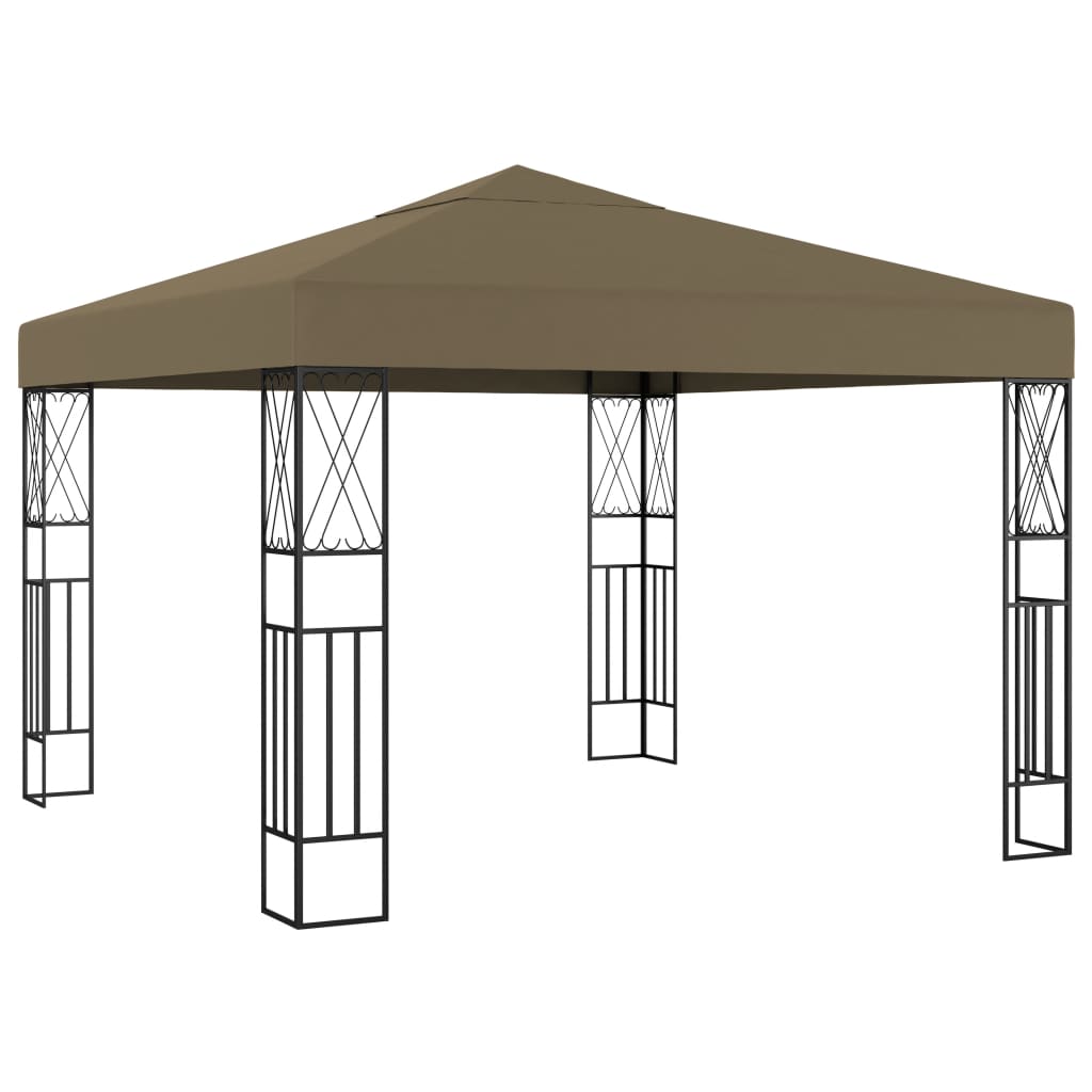 JADE Gazebo, taupe, 3x3m
