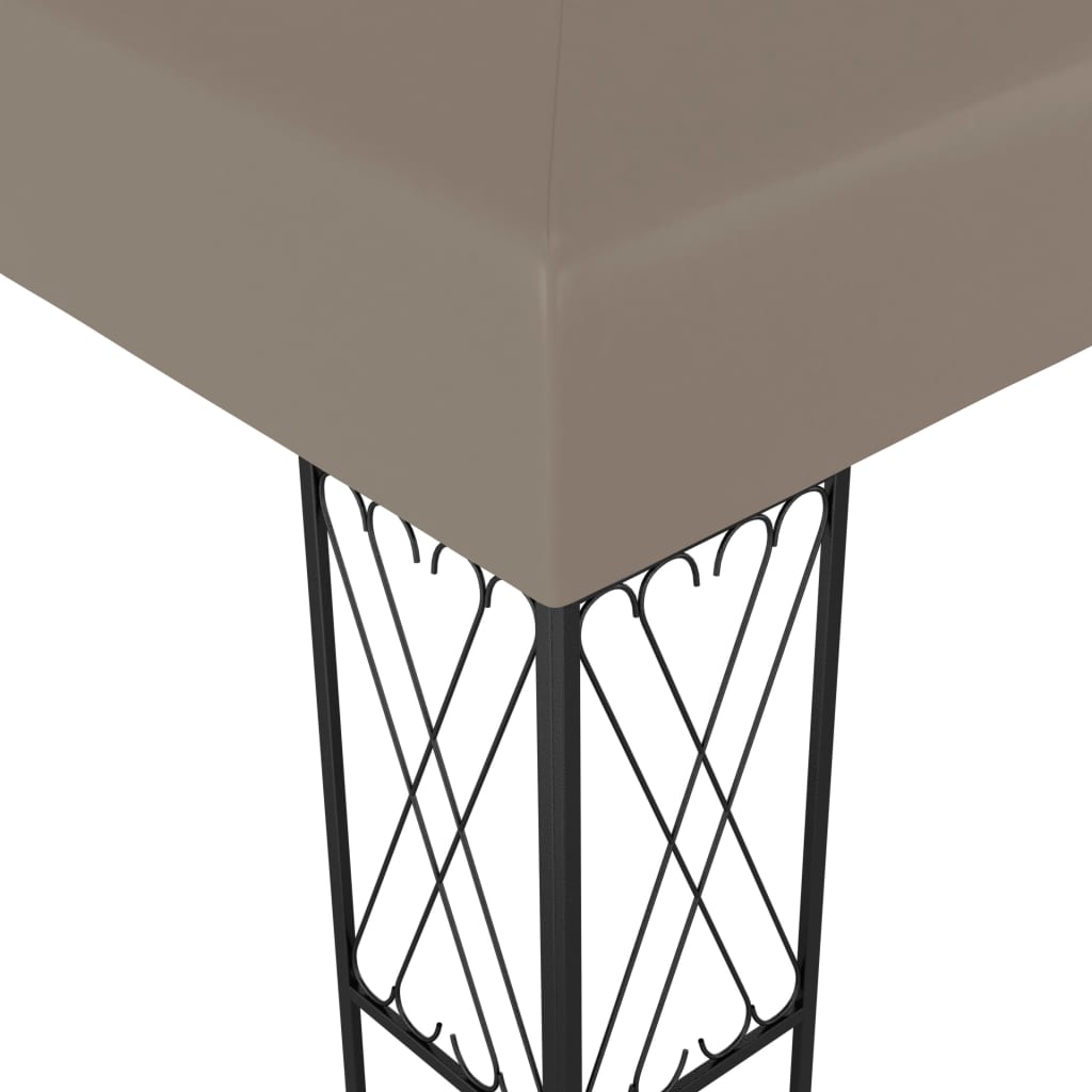 Pavėsinė JADE, taupe, 6x3m