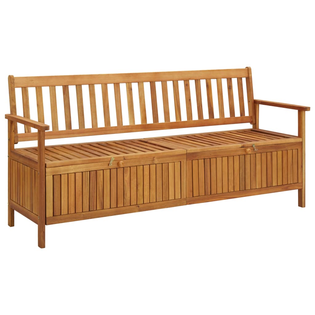 Dārza sols-mantukaste, 170cm, akācijas koka masīvs