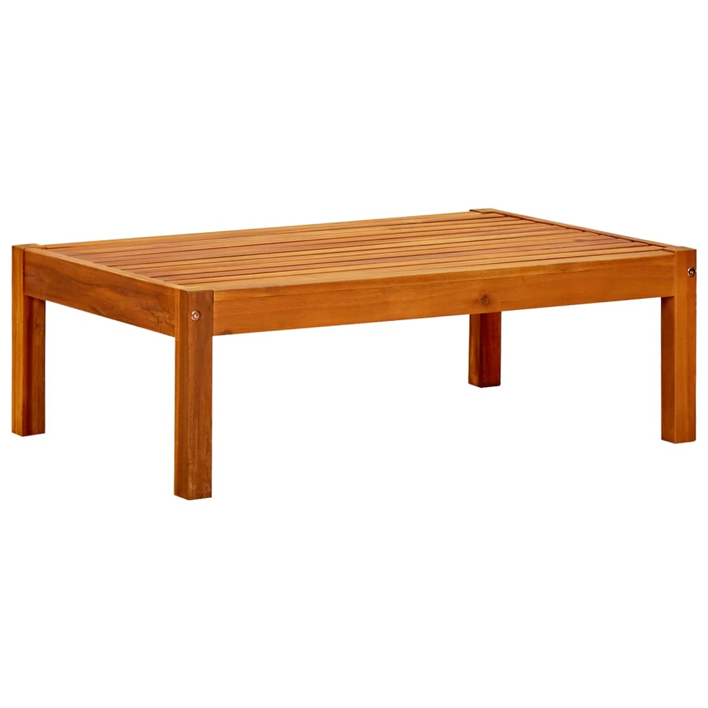 Garden table, 85x57x29cm, solid acacia wood
