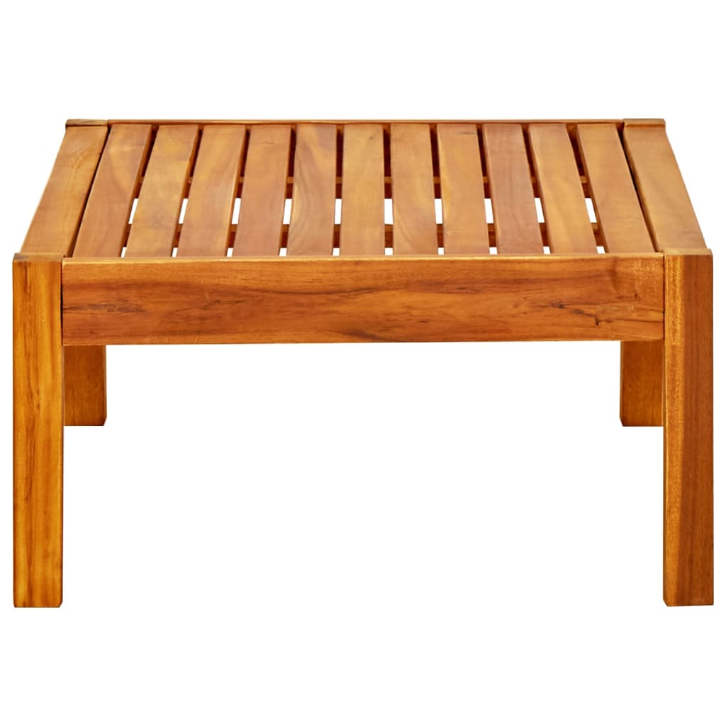 Garden table, 85x57x29cm, solid acacia wood