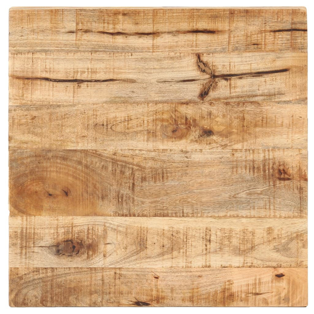 Bistro table, 50x50x75cm, untreated mango wood