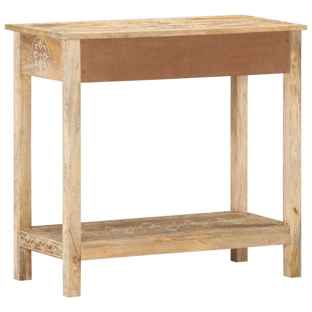 Konsoles galds, 80x35x74cm, masīva mango koksne