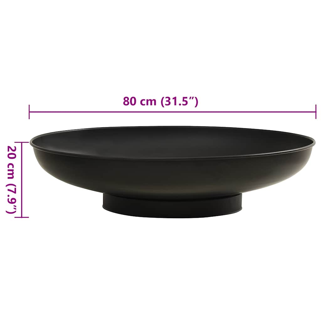 Laužavietė JAMES, juoda, 80cm