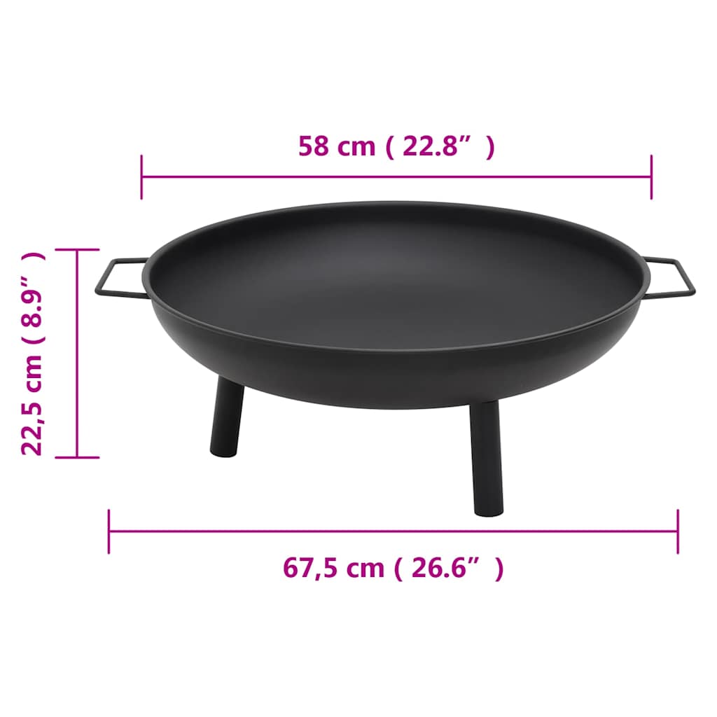 Laužavietė JAMESON, juoda, 67,5cm