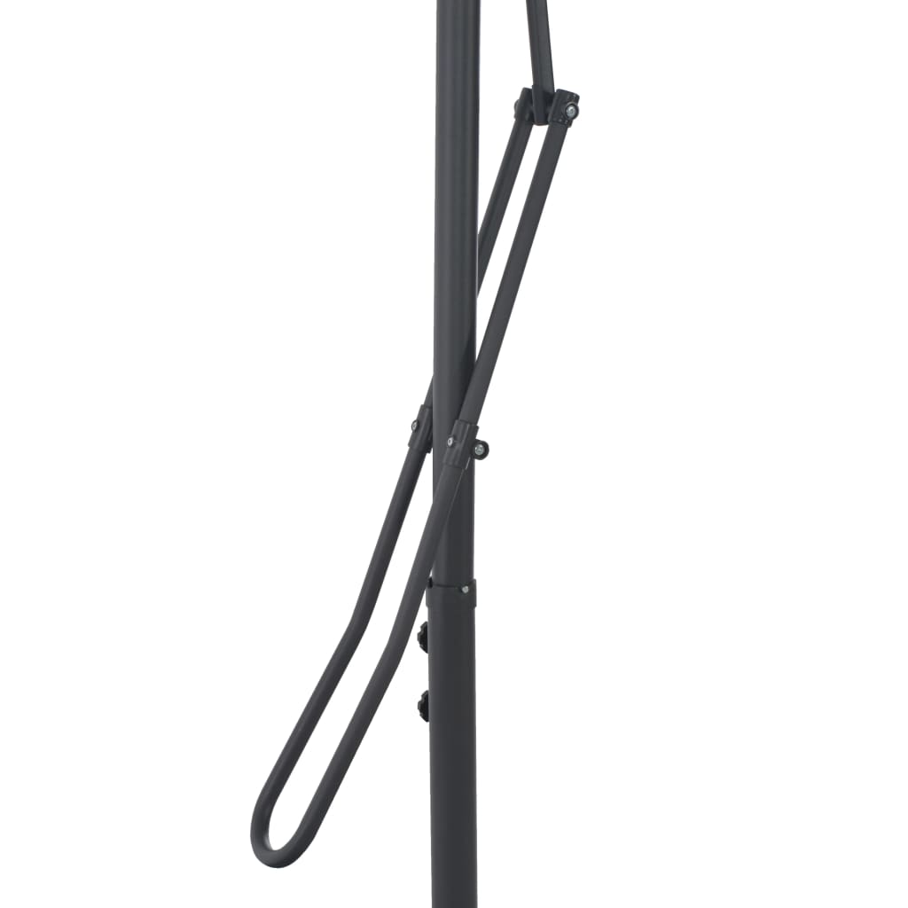 Sodo skėtis BRONSON, juoda, 250x250x230cm