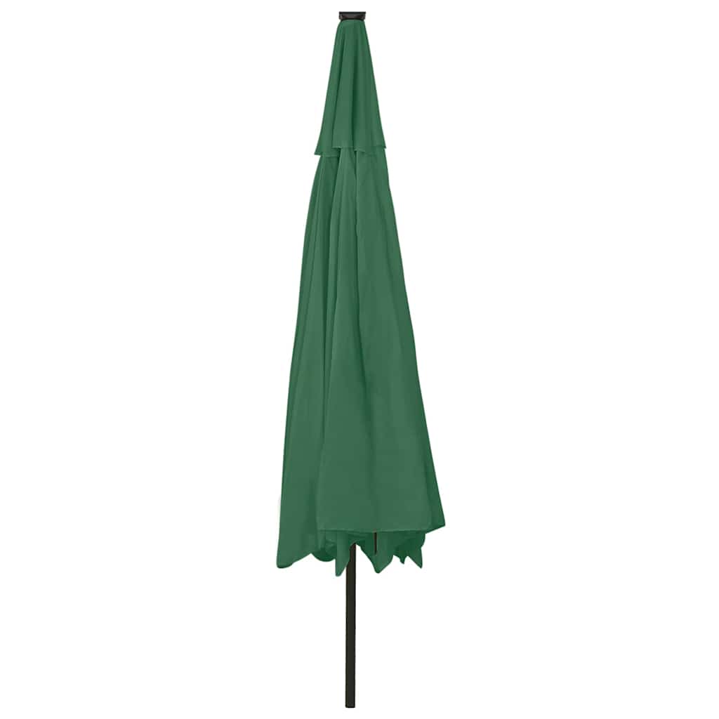 Sodo skėtis LED BRUNO, žalia, 400x250cm