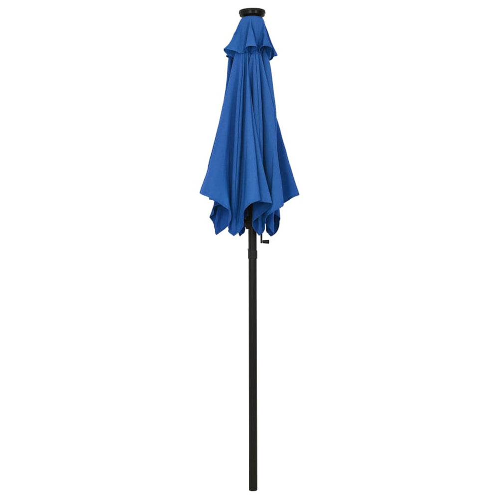 Sodo skėtis LED BRYCE, mėlyna, 200x211cm