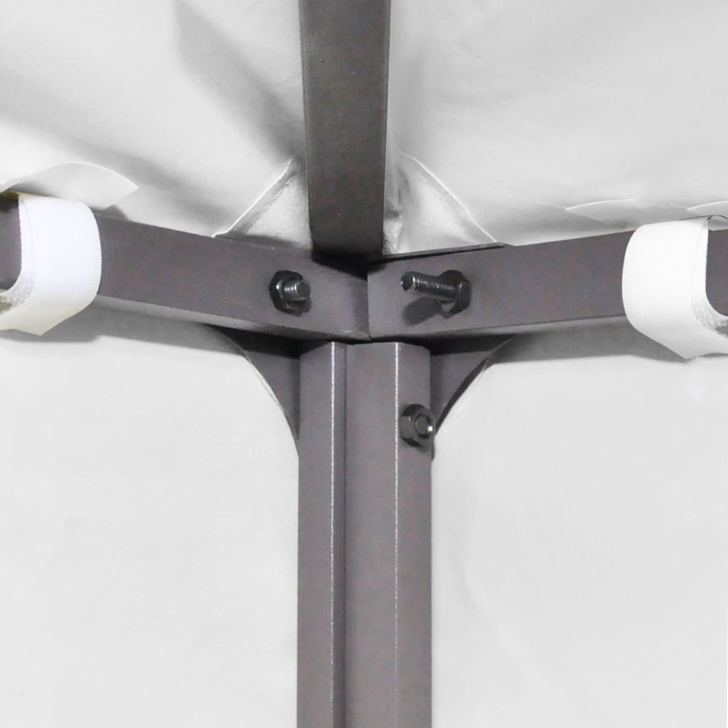 Gazebo canopy, 2-tier, white, 3x3m, 310 g/m²