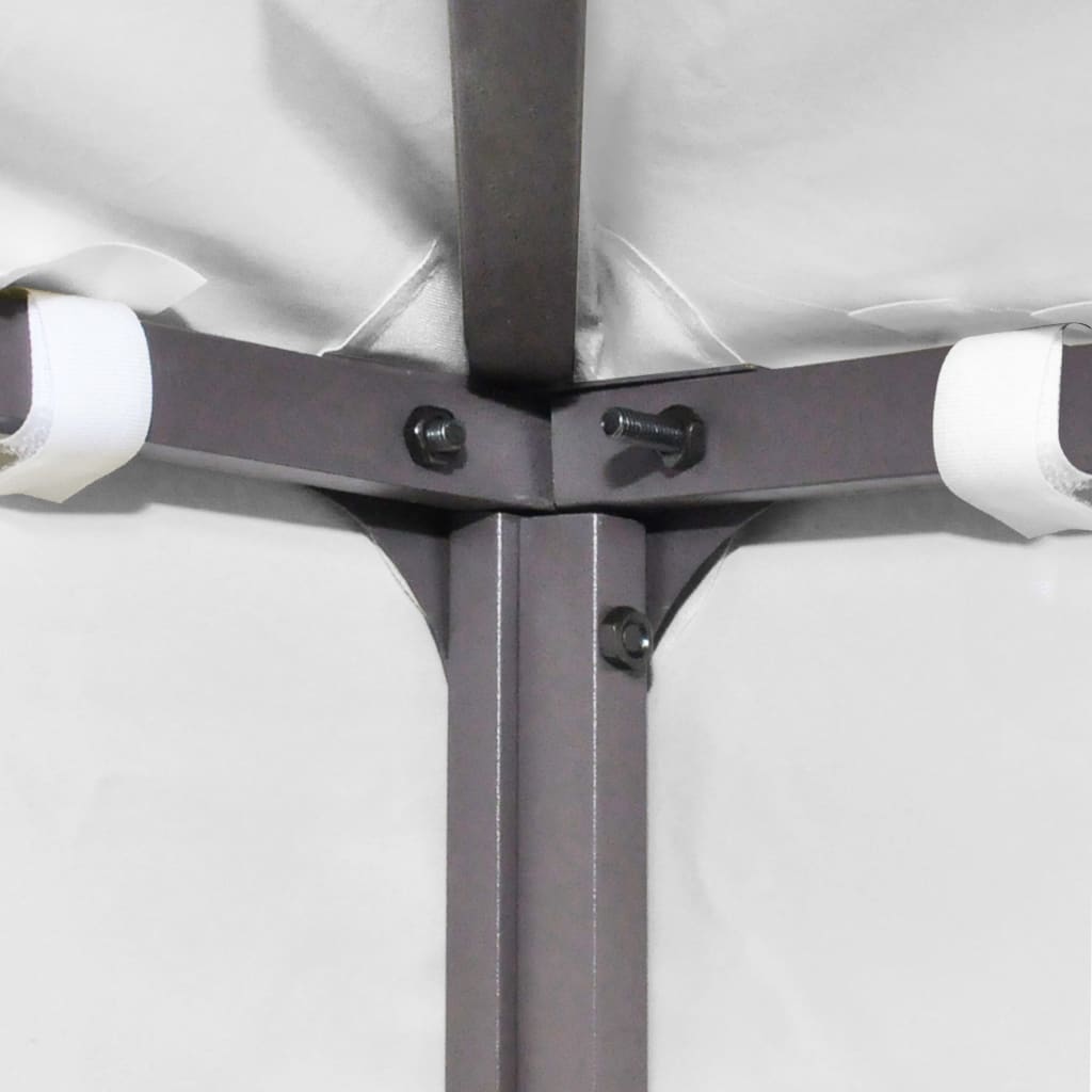 Gazebo canopy, 2-tier, white, 4x3m, 310 g/m²