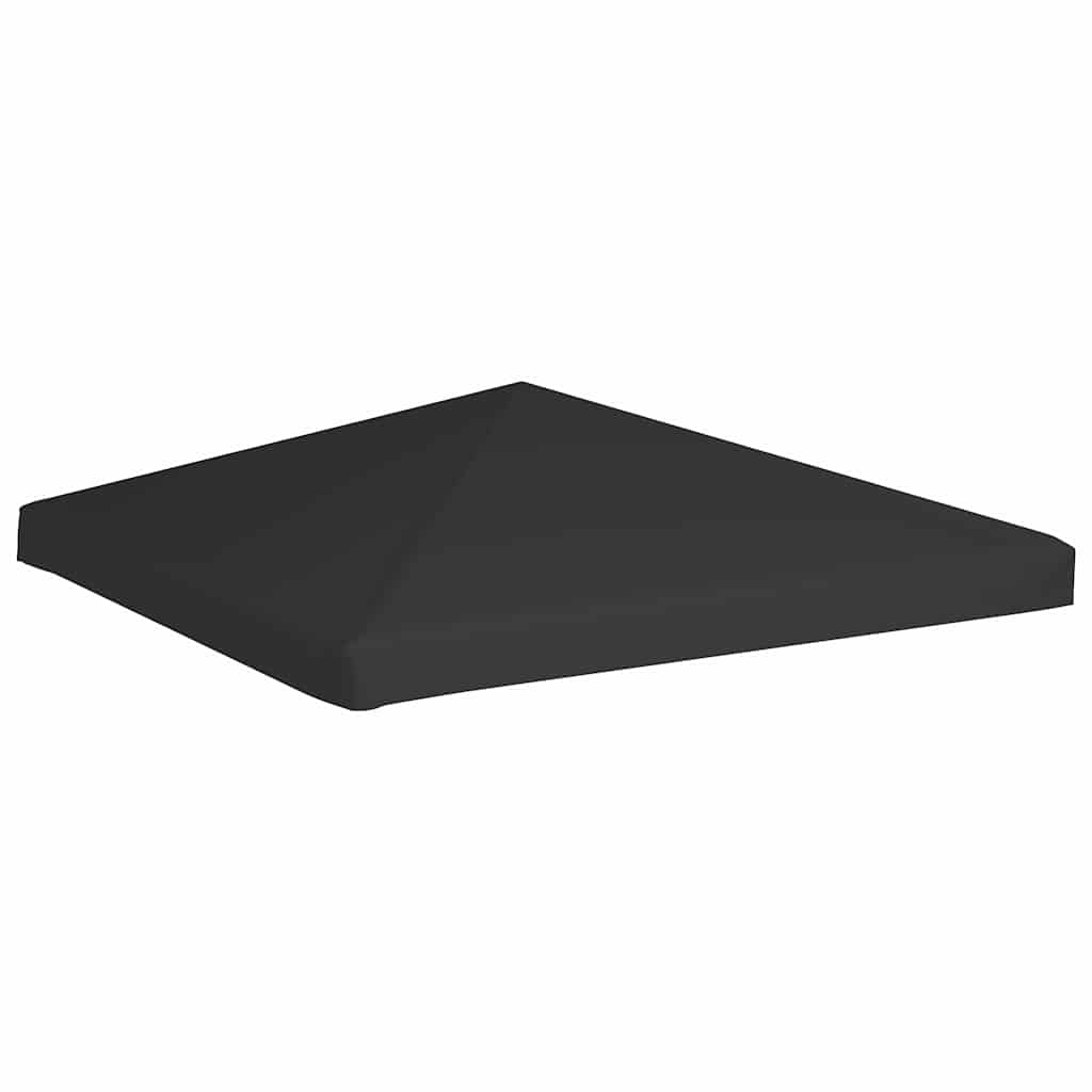 Gazebo canopy, black, 3x3m, 270 gsm