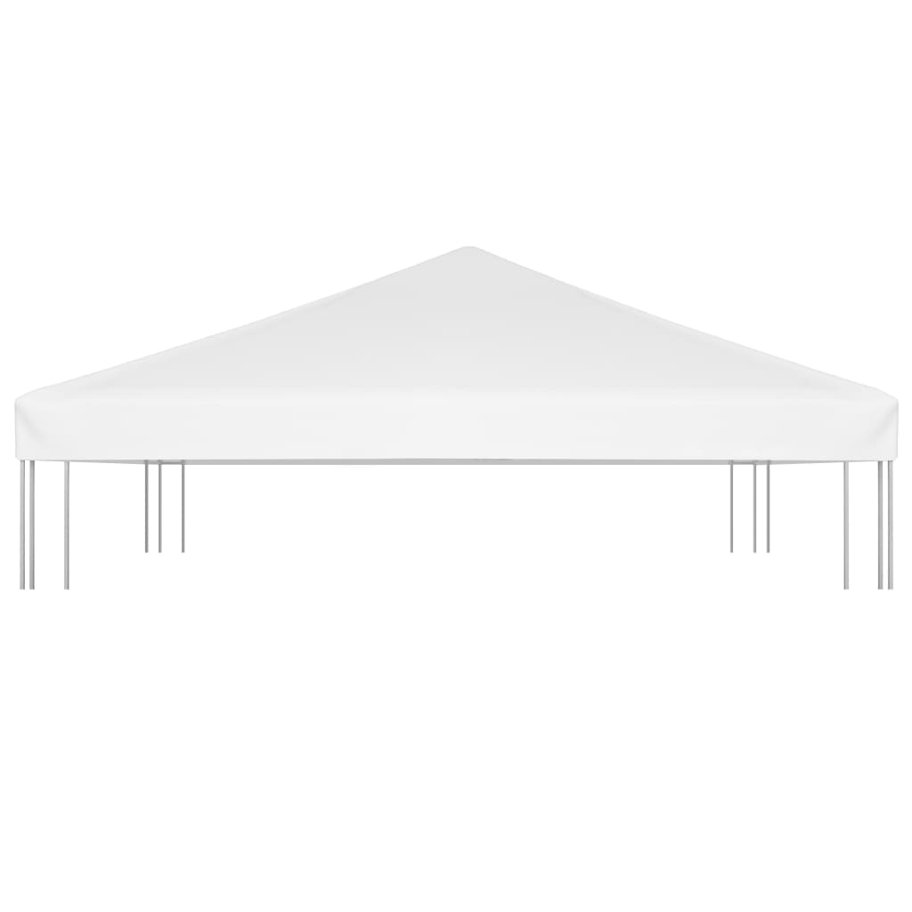 Viršutinis pavėsinės uždangalas, baltos spalvos, 3x3m, 270 g/m²