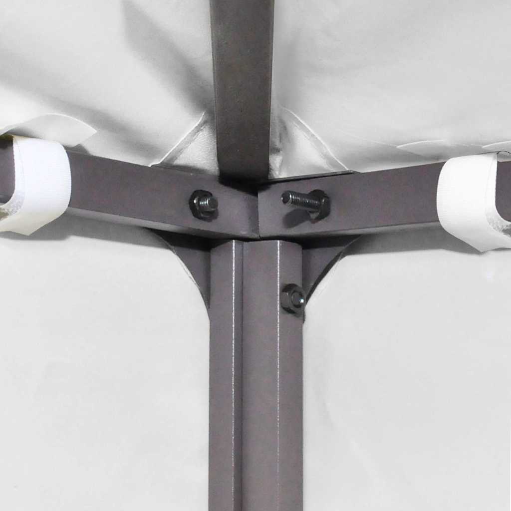 Viršutinis pavėsinės uždangalas, baltos spalvos, 3x3m, 270 g/m²