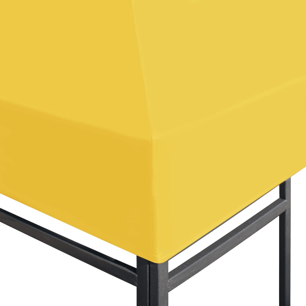 Nojumes augšējais pārklājs, dzeltens, 4x3m, 270 g/m²