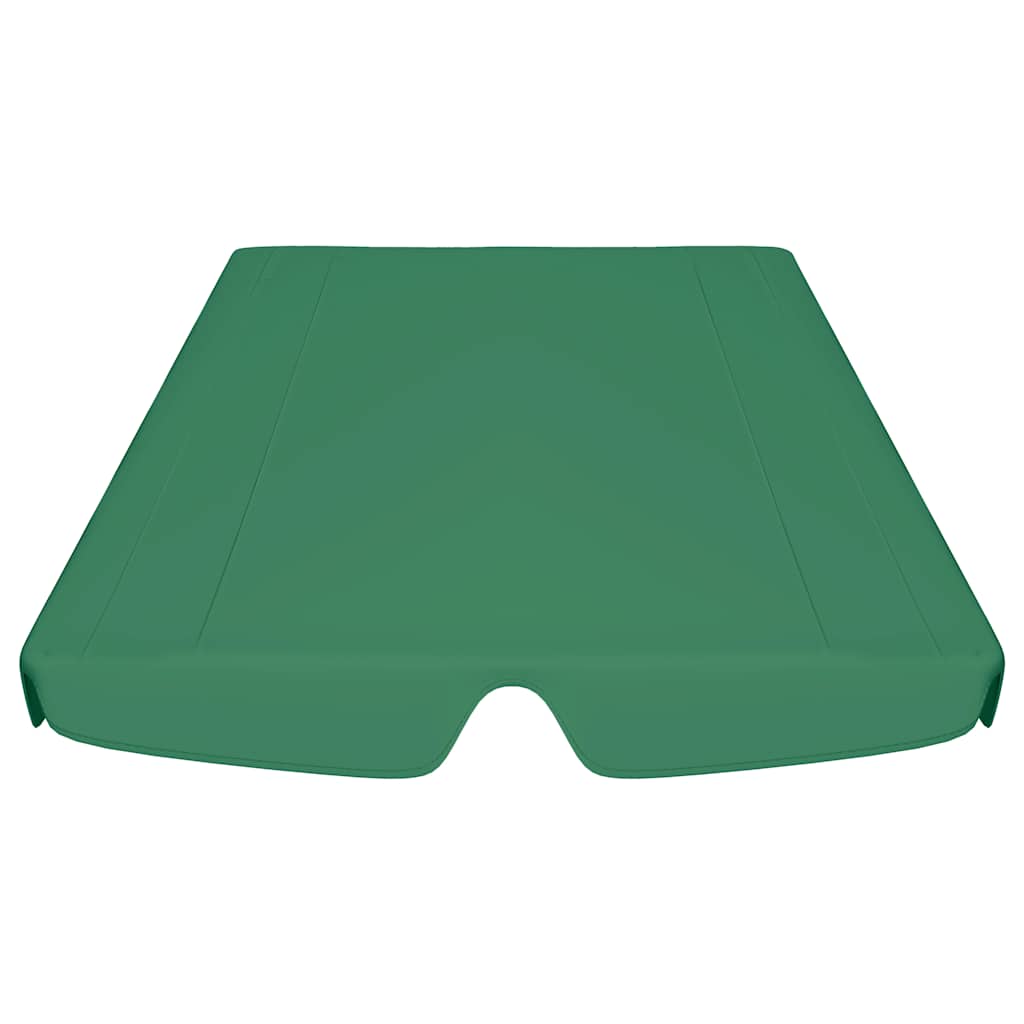 Replacement canopy for garden swing, green, 188/168x145/110cm