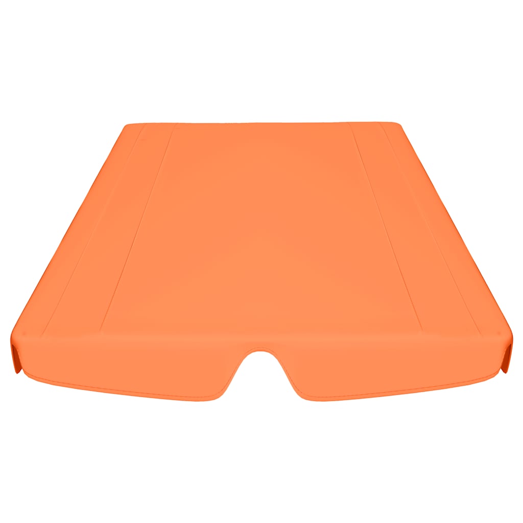 Pakaitinis skliautas sodo sūpynėms, oranžinis, 150/130x105/70cm
