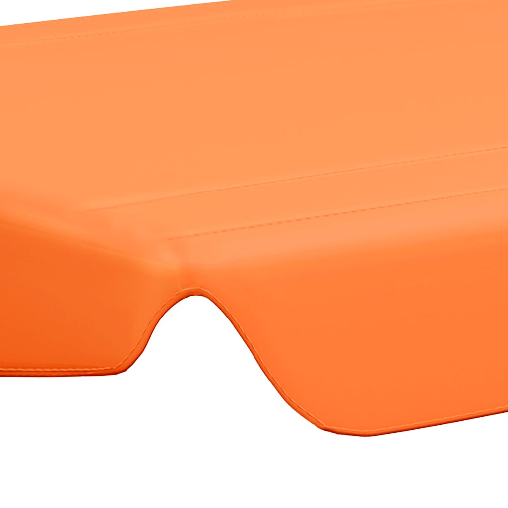 Pakaitinis skliautas sodo sūpynėms, oranžinis, 150/130x105/70cm