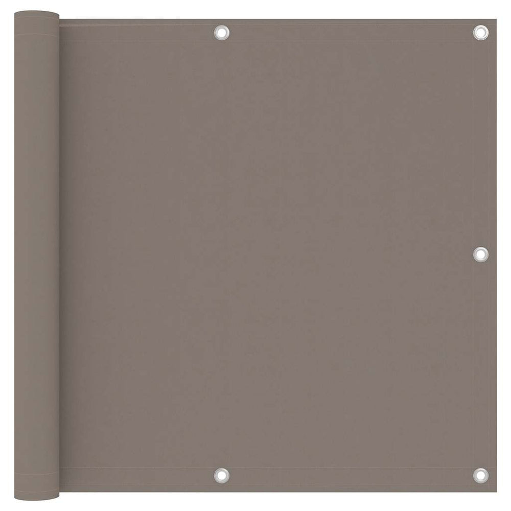 Balkono pertvara, taupe spalvos, 90x300cm, oksfordo audinys