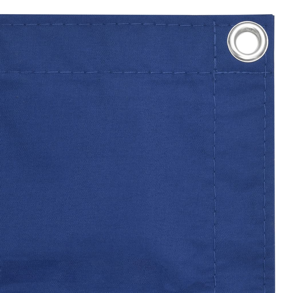 Balkona starpsiena, zila, 90x500cm, Oksfordas audums