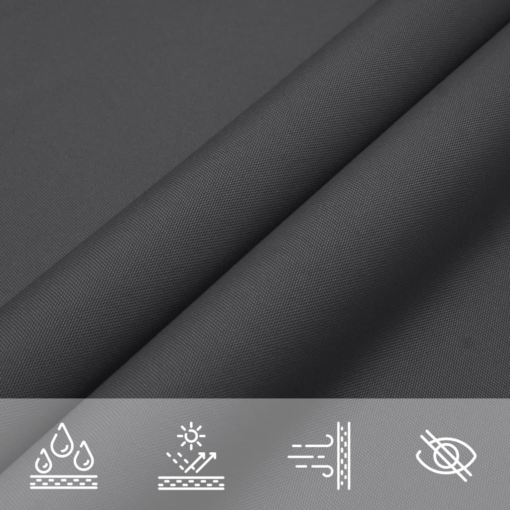 Saulessargs, antracīts, 6x6m, Oksfordas audums