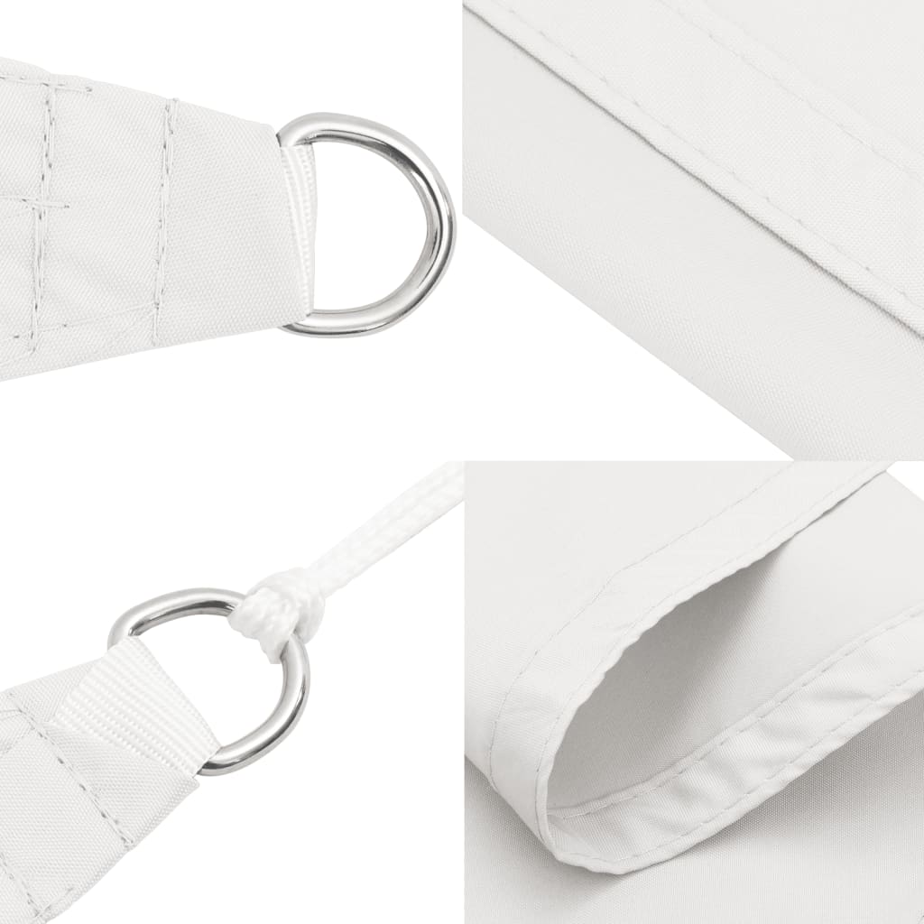 Tentas nuo saulės, baltas, oksfordo audinys, 3,6x3,6x3,6m
