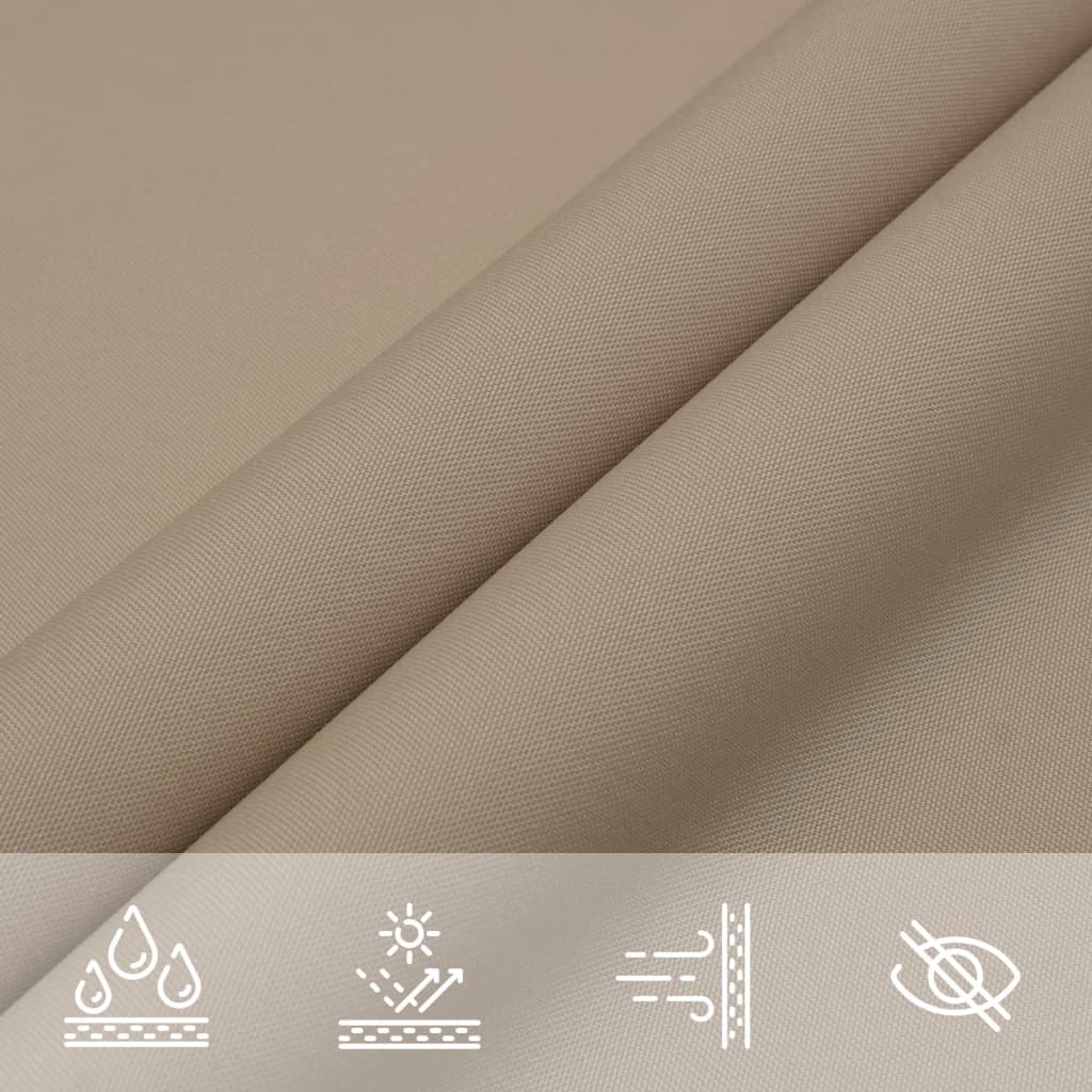 Uždanga nuo saulės, taupe, 5x5x6m, oksfordo audinys