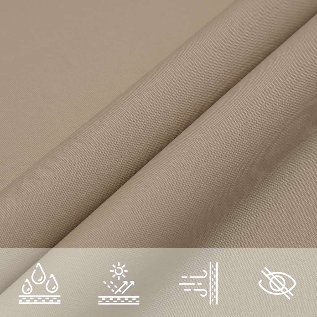 Uždanga nuo saulės, taupe, 4x5x6,4m, oksfordo audinys